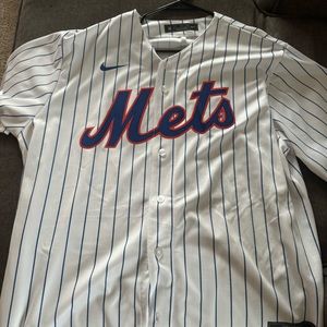 Authentic Nike stitched Ny Mets DeGrom jersey